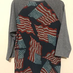 Large LulaRoe Americana Randy